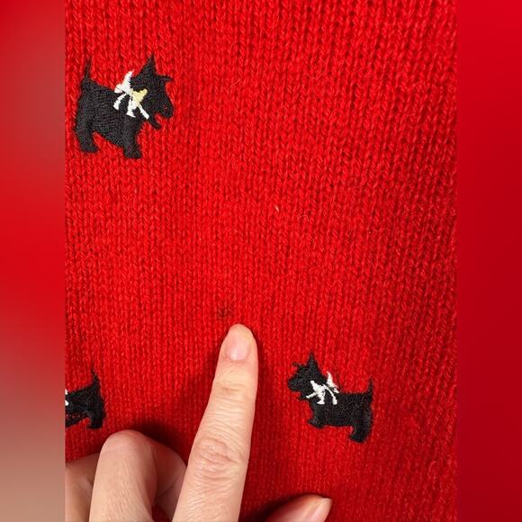 Vintage Lady Clansman Scottie Shetland Wool Vest Size Large - Picture 3 of 9